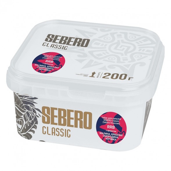 Табак Sebero - RRB (Малина, Красная Смородина, Черника, 200 грамм) купить в Ростове-на-Дону