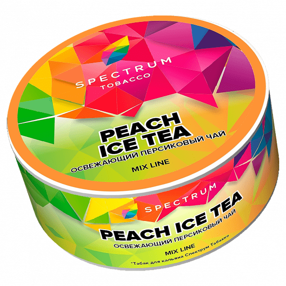Табак Spectrum Mix Line - Peach Ice Tea (Освежающий Персиковый Чай, 25 грамм) купить в Ростове-на-Дону