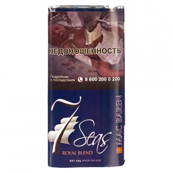 Табак трубочный Mac Baren - 7 Seas Royal Blend (40 грамм) купить в Ростове-на-Дону