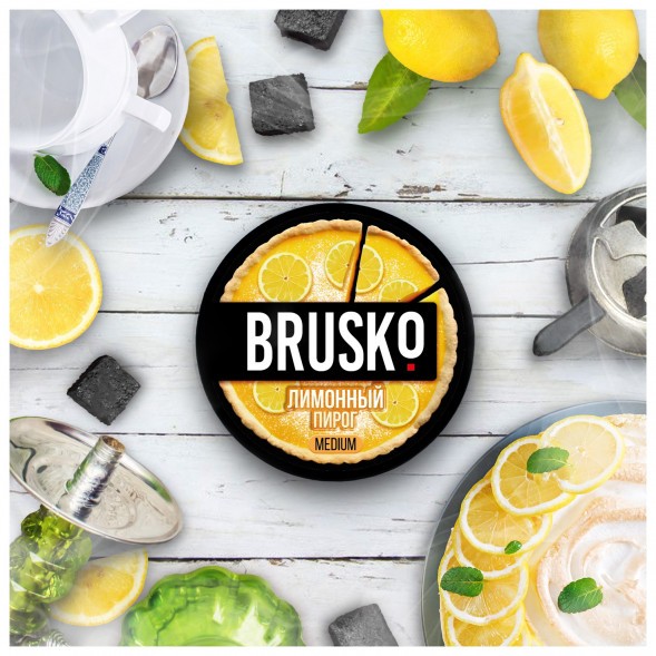 Смесь Brusko Medium - Лимонный Пирог (50 грамм) купить в Ростове-на-Дону