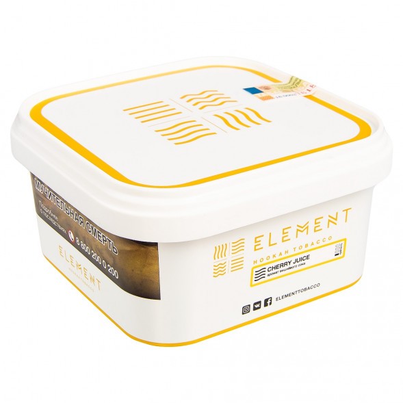 Табак Element Воздух - Cherry Juice (Вишневый Сок, 200 грамм) купить в Ростове-на-Дону