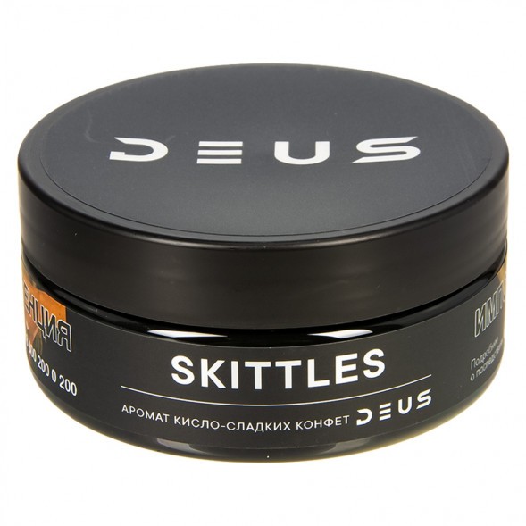 Табак Deus - Skittles (Кисло-Сладкие Конфеты, 100 грамм) купить в Ростове-на-Дону