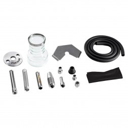 Кальян Pizduk PRO - Black-Bag (Прозрачная Колба)