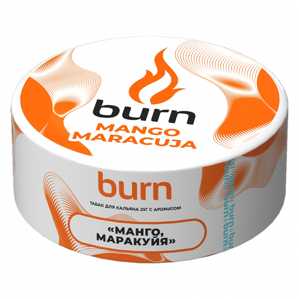 Табак Burn - Mango-Maracuja (Манго и Маракуйя, 25 грамм) купить в Ростове-на-Дону