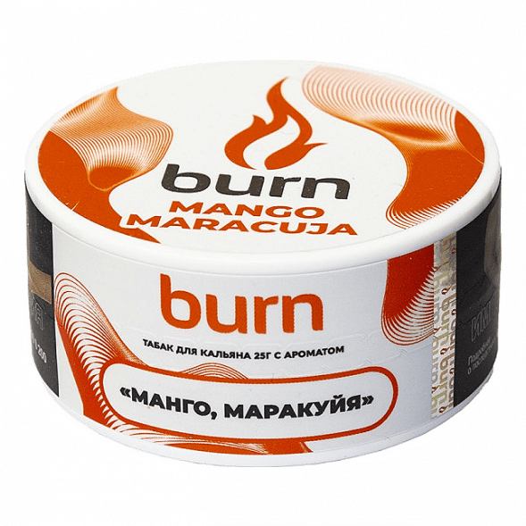 Табак Burn - Mango-Maracuja (Манго и Маракуйя, 25 грамм) купить в Ростове-на-Дону