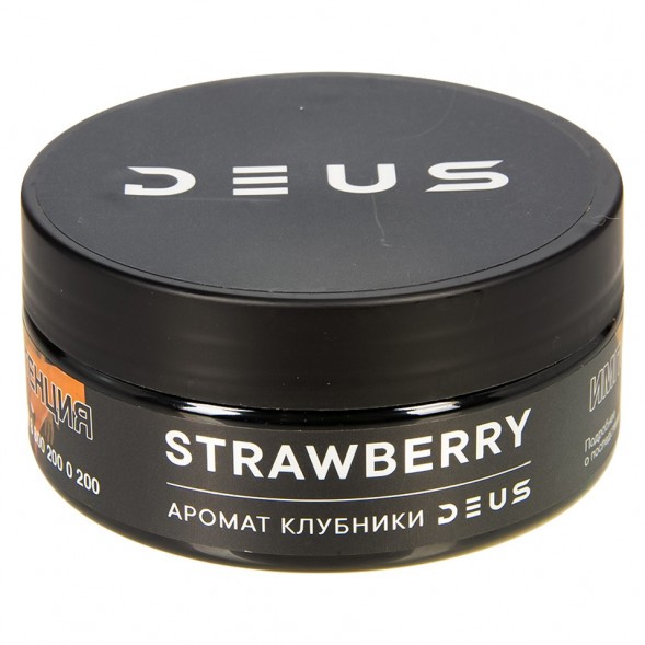 Табак Deus - Strawberry (Клубника, 100 грамм) купить в Ростове-на-Дону