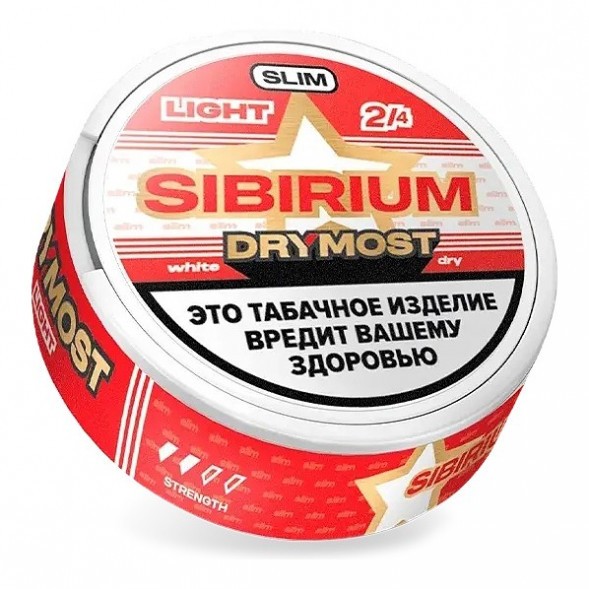 Табак жевательный DryMost - Sibirium Light Slim (12 грамм) купить в Ростове-на-Дону