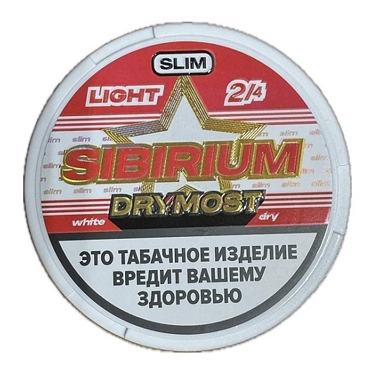 Табак жевательный DryMost - Sibirium Light Slim (12 грамм) купить в Ростове-на-Дону