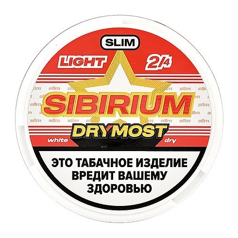 Табак жевательный DryMost - Sibirium Light Slim (12 грамм) купить в Ростове-на-Дону