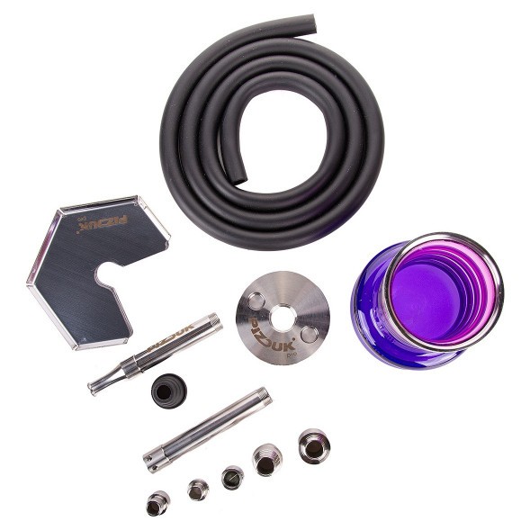 Кальян Pizduk PRO - Black-Bag (Фиолетово-Розовая Колба) купить в Ростове-на-Дону