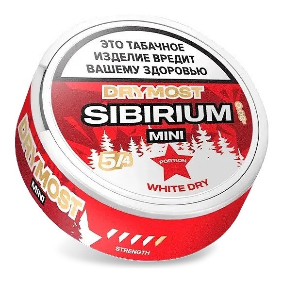 Табак жевательный DryMost - Sibirium Mini (12 грамм) купить в Ростове-на-Дону