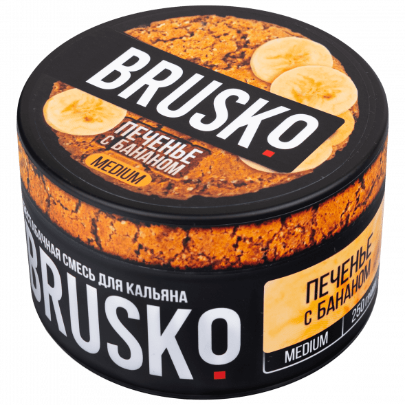 Смесь Brusko Medium - Печенье с Бананом (250 грамм) купить в Ростове-на-Дону