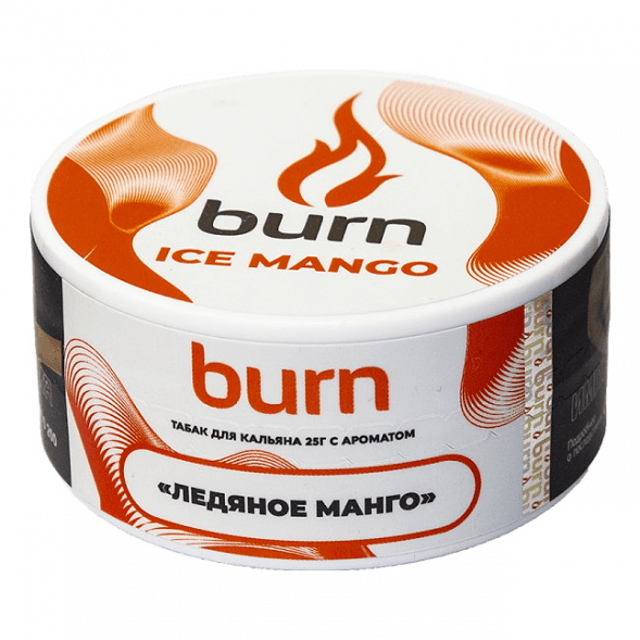 Табак Burn - Ice Mango (Ледяное Манго, 25 грамм) купить в Ростове-на-Дону