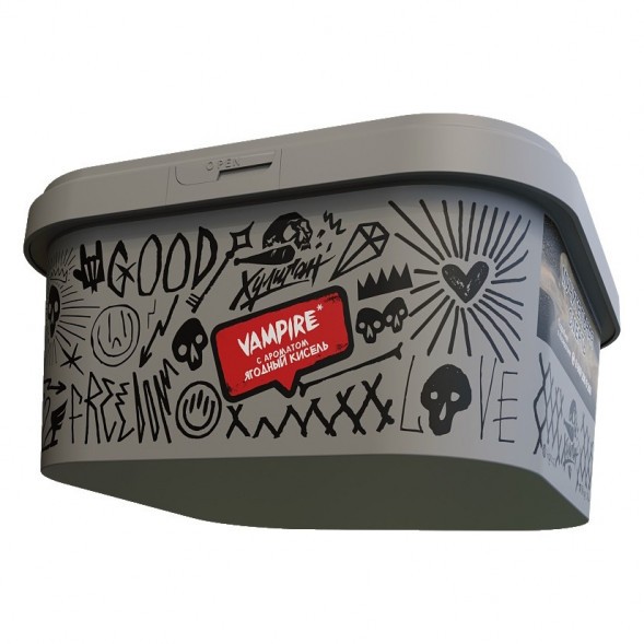 Табак Хулиган - Vampire (Ягодный Кисель, 200 грамм) купить в Ростове-на-Дону