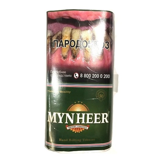 Табак сигаретный MYNHEER - Bright Virginia (30 грамм) купить в Ростове-на-Дону