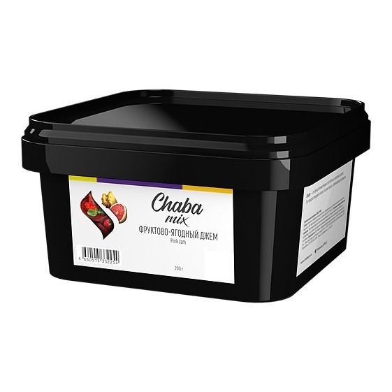 Смесь Chaba - Pink Jam (Фруктово-Ягодный Джем, 200 грамм, Без никотина) купить в Ростове-на-Дону