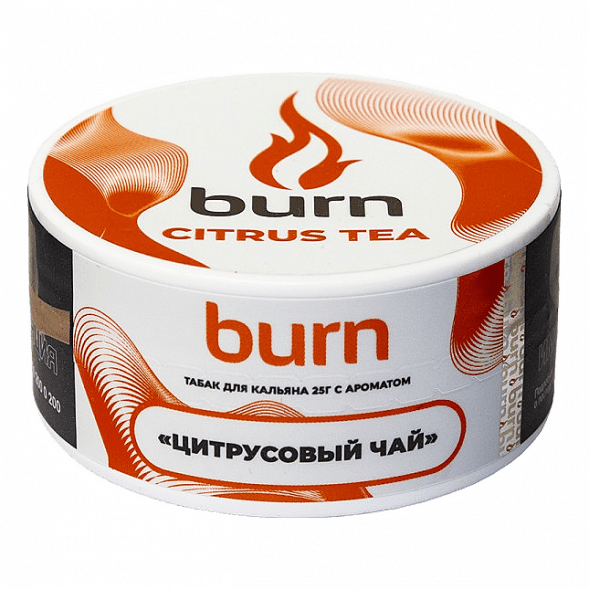Табак Burn - Citrus Tea (Цитрусовый Чай, 25 грамм) купить в Ростове-на-Дону