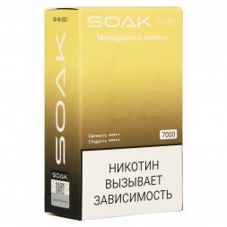 SOAK CUBE - Маскарпоне с Лаймом (7000 затяжек)