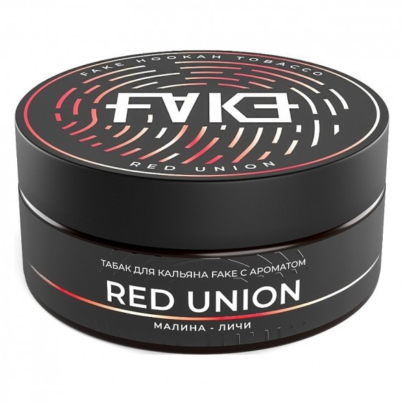 Табак FAKE - Red Union (Малина и Личи, 100 грамм) купить в Ростове-на-Дону