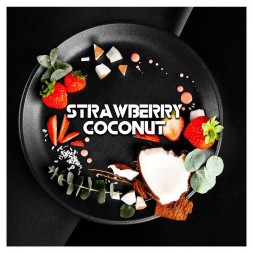 Табак BlackBurn - Strawberry Coconut (Клубника - Кокос и Эвкалипт, 200 грамм)
