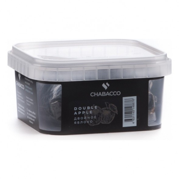 Смесь Chabacco MEDIUM - Double Apple (Двойное Яблоко, 200 грамм) купить в Ростове-на-Дону