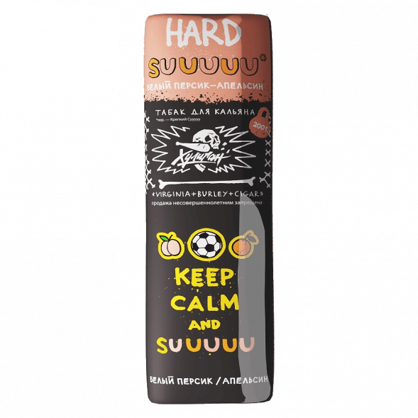 Табак Хулиган Hard - Suuuuu (Белый Персик и Апельсин, 200 грамм) купить в Ростове-на-Дону