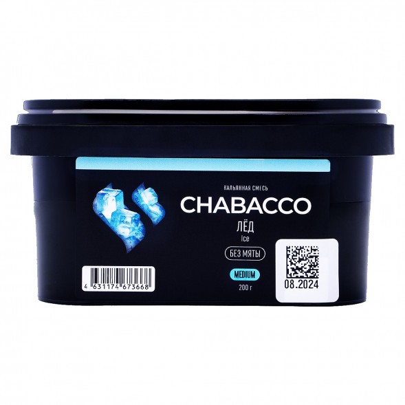 Смесь Chabacco MEDIUM - Ice (Лёд, 200 грамм) купить в Ростове-на-Дону