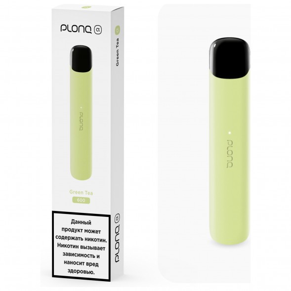 PLONQ ALPHA - Зелёный Чай (600 затяжек) купить в Ростове-на-Дону